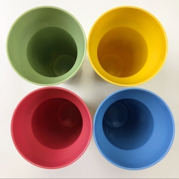 barbie Set of 4 basketweave insulated glasses by Trudeau - Picture 2 of 6